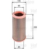 Filtre à air VALEO - 585630