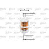 Filtre à carburant VALEO - 587013