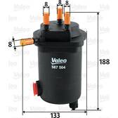 Filtre à carburant VALEO - 587504