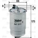Filtre à carburant VALEO - 587511