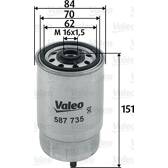 Filtre à carburant VALEO - 587735