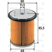Filtre à carburant VALEO - 587912
