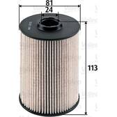 Filtre à carburant VALEO - 587928