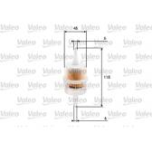 Filtro carburante VALEO - 587011