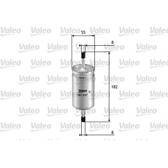 Filtro carburante VALEO - 587027