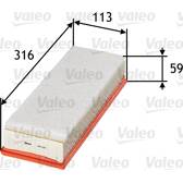 Filtro de aire VALEO - 585015