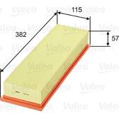 Filtro de ar VALEO - 585014