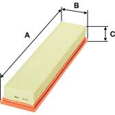 Filtro de ar VALEO - 585080
