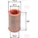 Filtro de ar VALEO - 585629