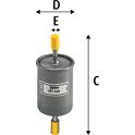 Filtro de combustível VALEO - 587028