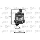Filtro de combustível VALEO - 587055