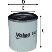 Filtro del aceite VALEO - 586175
