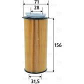 Filtro del aceite VALEO - 586603