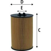 Filtro del aceite VALEO - 586617