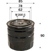 Filtro olio VALEO - 586089