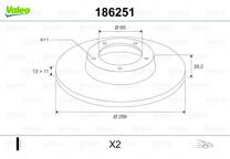 Brake disc set (2)