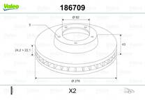 Brake disc set (2)
