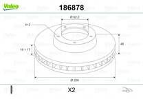 Brake disc set (2)