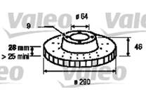 Brake disc (per unit)