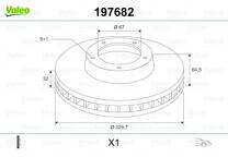 Brake disc (per unit)