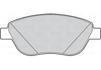 Front brake pad set