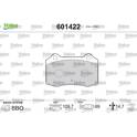 Front brake pad set VALEO - 601422