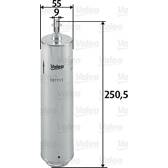 Fuel filter VALEO - 587711