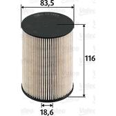 Fuel filter VALEO - 587919