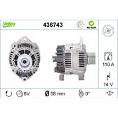 Generator (Omtillverkade) VALEO - 436743