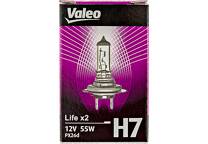 Gloeilamp H7 VALEO Life x2