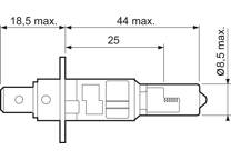 Glühlampe H1 VALEO Essential
