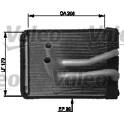 Heat Exchanger, interior heating VALEO - 812435