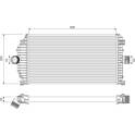 Intercooler, inlaatluchtkoeler VALEO - 817924