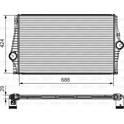 Intercooler, inlaatluchtkoeler VALEO - 818280