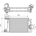 Intercooler, inlaatluchtkoeler VALEO - 818293