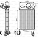 Intercooler, inlaatluchtkoeler VALEO - 818294