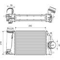 Intercooler, inlaatluchtkoeler VALEO - 818317