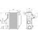 Intercooler, inlaatluchtkoeler VALEO - 818362