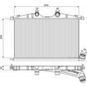 Intercooler, inlaatluchtkoeler VALEO - 818374