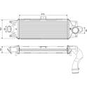 Intercooler, inlaatluchtkoeler VALEO - 818390