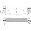 Intercooler, inlaatluchtkoeler VALEO - 818594