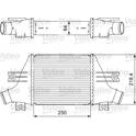 Intercooler, inlaatluchtkoeler VALEO - 818638