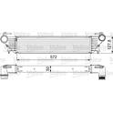 Intercooler, inlaatluchtkoeler VALEO - 818639