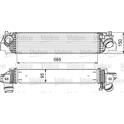 Intercooler, inlaatluchtkoeler VALEO - 818640