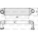 Intercooler, inlaatluchtkoeler VALEO - 818642