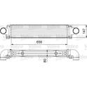 Intercooler, inlaatluchtkoeler VALEO - 818646