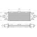 Intercooler, inlaatluchtkoeler VALEO - 818724