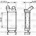 Intercooler, inlaatluchtkoeler VALEO - 818866