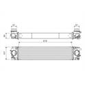 Intercooler, inlaatluchtkoeler VALEO - 822931
