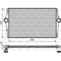 Intercooler VALEO - 818283